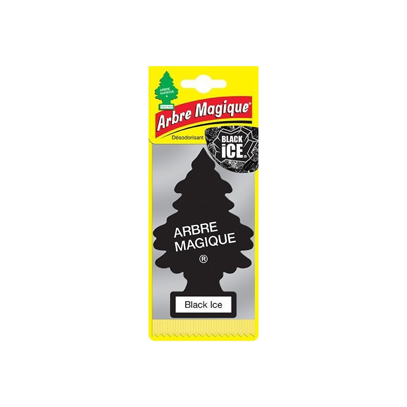Désodorisant ARBRE MAGIQUE BLACK ICE | Vichy | American Car Wash