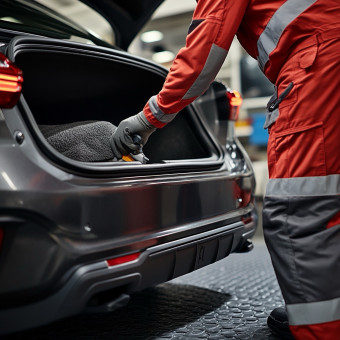 Coffre Pressing Intérieur | Toulouse | American Car Wash